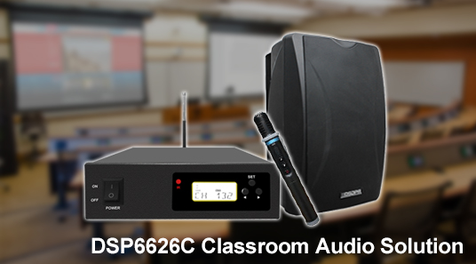 Solution audio de salle de classe DSP6626C