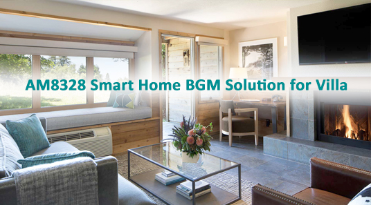 AM8328 Smart Home Solution BGM pour Villa