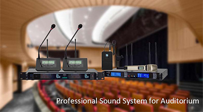 Système sonore professionnel pour Auditorium