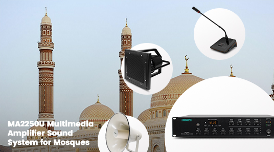 Amplificateur multimédia pour Mosques-MA2250U