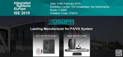 DSPPA vous invite à assister au 2019 ISE