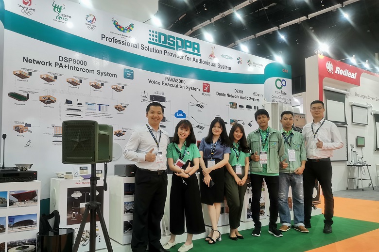 Dsppa a participé avec succès à Infocomm Asie du Sud - est en Thaïlande en 2019.