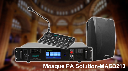Solution-MAG3210 de mosquée PA