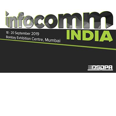 Invitation à InfoComm India 2019 les 18-20 septembre 2019