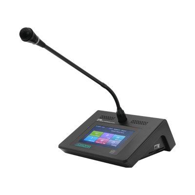 Unité de représentation numérique de bureau d7222 avec fonction de vote et écran tactile