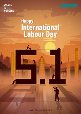 Avis de vacances de la Journée internationale des travailleurs