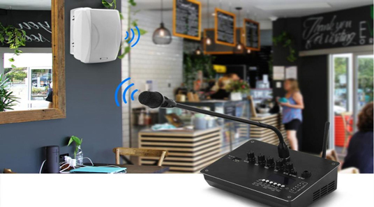 MP30W MP62W Système de transmission sans fil intégré pour café et petit supermarché et station d'essence