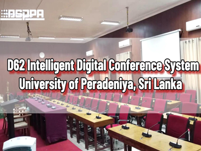 DSPPA | Système de conférence numérique pour l'Université de Peradeniya