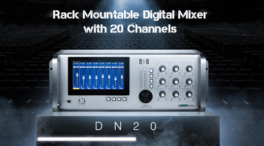 Mélangeur numérique montable avec 20 canaux DN20
