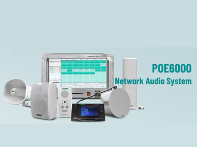Système audio réseau POE6000