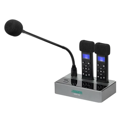 DSP6717G & DSP6716B 2.4G Microphone sans fil et quai de recharge de microphone sans fil