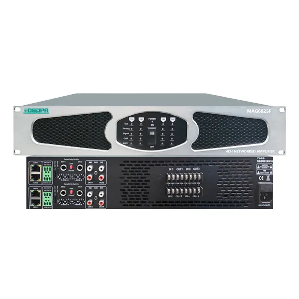MAG6825F 4×250W Four-Channel Network Digital Amplifier - 翻译中...