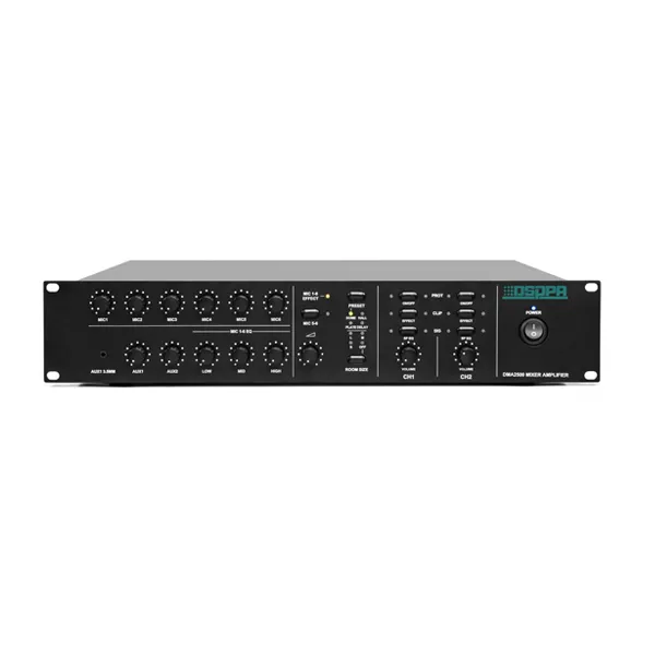 DMA2500 Two-Channel Digital Mixer Amplifier - 翻译中...